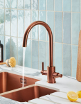 Rococo Twin Lever Regency Copper