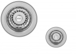 Thomas Denby 1.5B Deluxe Waste Kit Chrome (1x90mm & 1x60mm)