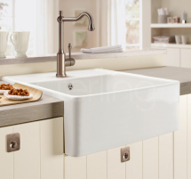 Butler 60 Single Bowl White