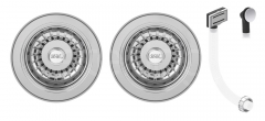 Thomas Denby 2B Deluxe Waste Kit Chrome